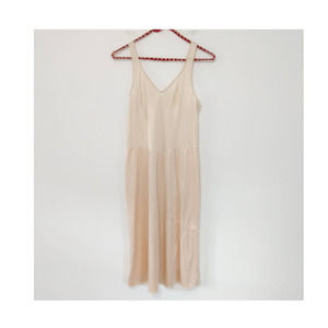 Vintage Slip Dress Lingerie Undergarment Cream